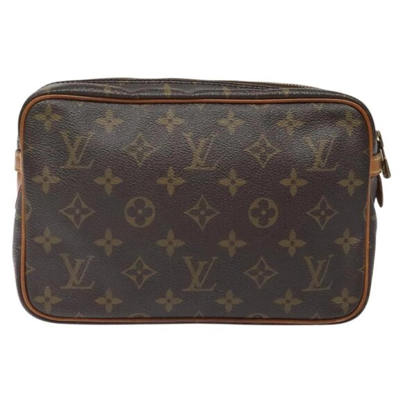 LOUIS VUITTON Monogram Compiegne 23 Clutch Bag M51847 LV Auth BA2185 - Picture 2 of 16